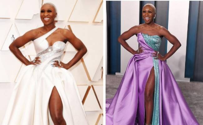 Cynthia Erivo Channeling Her Classic Regal Grandeur at Oscars 2020