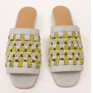 Beklina Crochet Flat Sandal