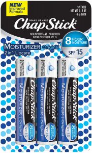 ChapStick Lip Moisturizer and Skin Protectant SPF 15